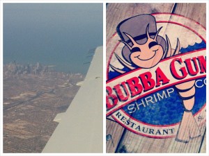 chicago, bubba gump, shrimp, lexington, girl, reading, highlights