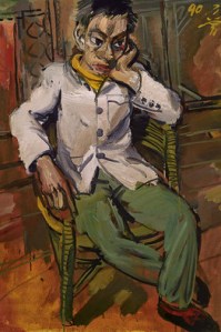 Man, Melancoly, 1990, Zeng Fanzhi